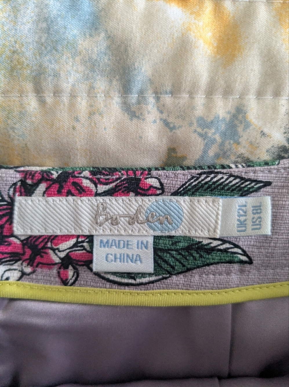 Boden - Botanical & Bird Skirt - Picture 2 of 10